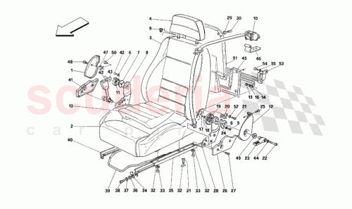 Part Diagram for Ferrari 635887
