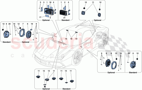 Part Diagram for Ferrari 260130