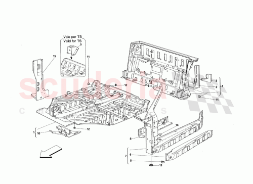 Part Diagram for Ferrari 14506987