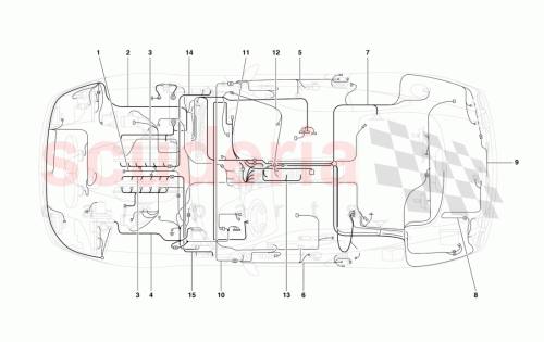Part Diagram for Ferrari 167174