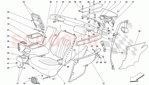 Part Diagram for Ferrari 648460