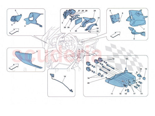 Part Diagram for Ferrari 14371271