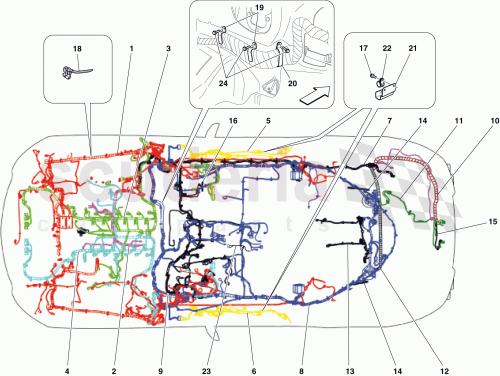 Part Diagram for Ferrari 217824