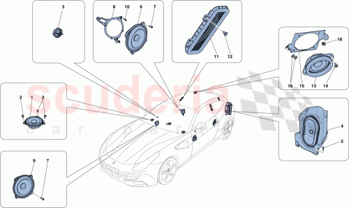 Part Diagram for Ferrari 260802