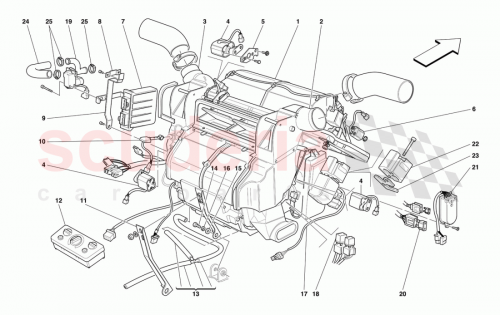 Part Diagram for Ferrari 65928900