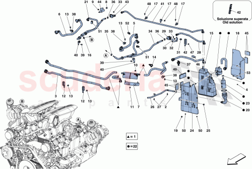 Part Diagram for Ferrari 254427