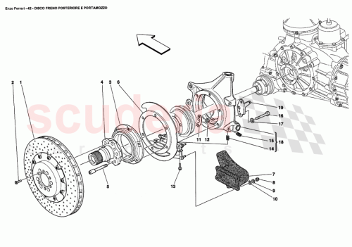 Part Diagram for Ferrari 13521770