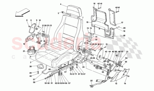 Part Diagram for Ferrari 63698000