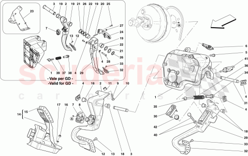 Part Diagram for Ferrari 190376