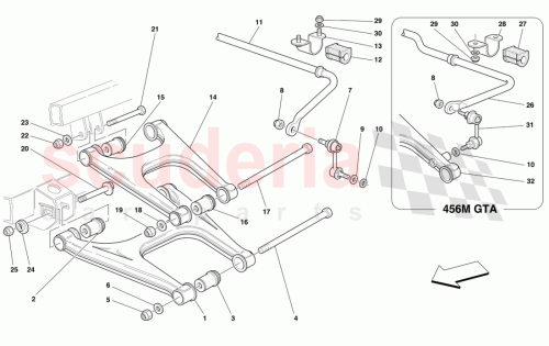 Part Diagram for Ferrari 153147