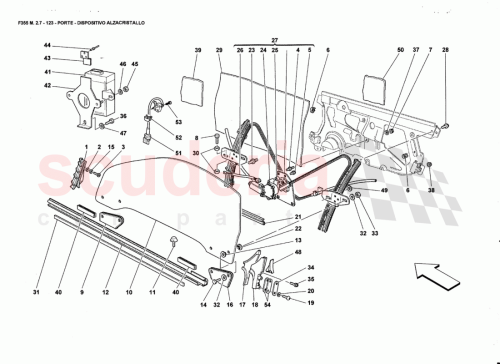 Part Diagram for Ferrari 64543000