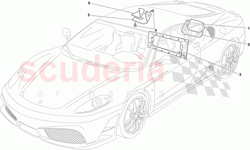 Part Diagram for Ferrari 65840700