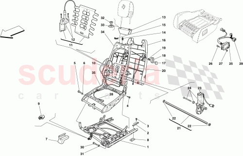 Part Diagram for Ferrari 66328400