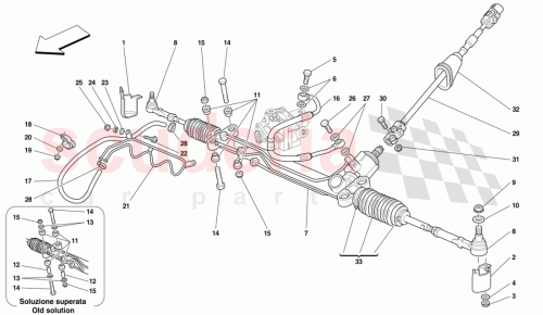 Part Diagram for Ferrari 155878