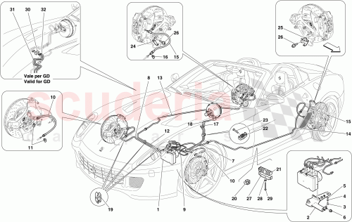 Part Diagram for Ferrari 251322