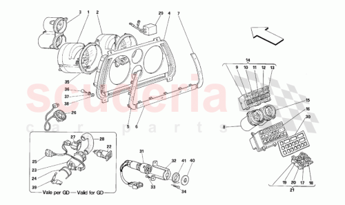 Part Diagram for Ferrari 157141