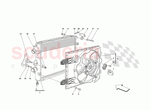 Part Diagram for Ferrari 185543