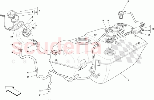 Part Diagram for Ferrari 204319