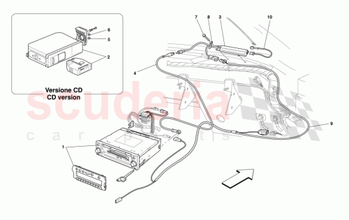 Part Diagram for Ferrari 188835