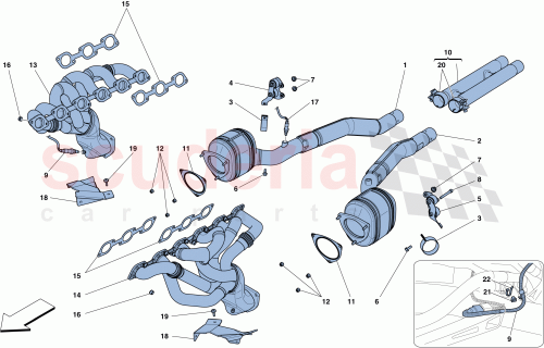 Part Diagram for Ferrari 273320