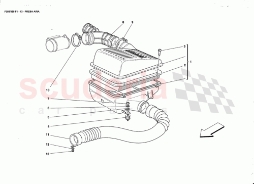 Part Diagram for Ferrari 13000990