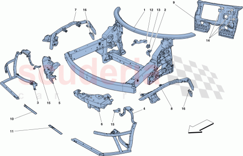 Part Diagram for Ferrari 84629500