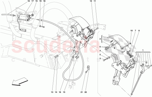 Part Diagram for Ferrari 66684900