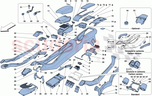 Part Diagram for Ferrari 84069600