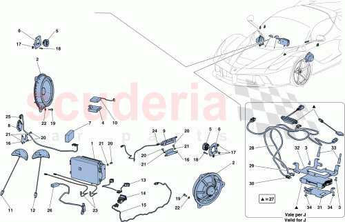 Part Diagram for Ferrari 311095