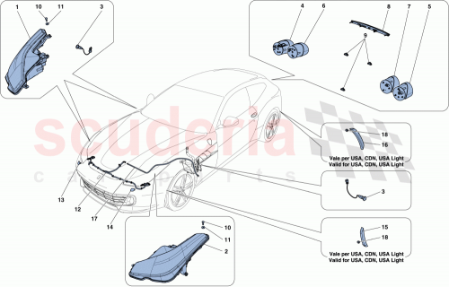 Part Diagram for Ferrari 322258