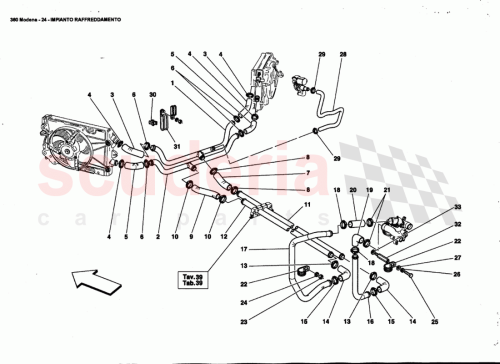 Part Diagram for Ferrari 175000