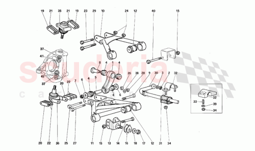 Part Diagram for Ferrari 133602