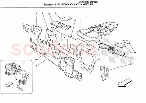Part Diagram for Ferrari 80945800