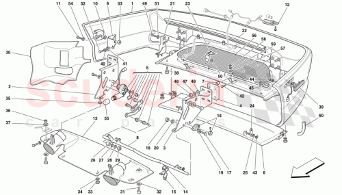 Part Diagram for Ferrari 64699210