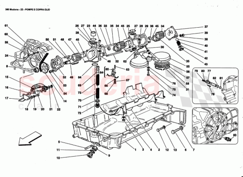 Part Diagram for Ferrari 176244