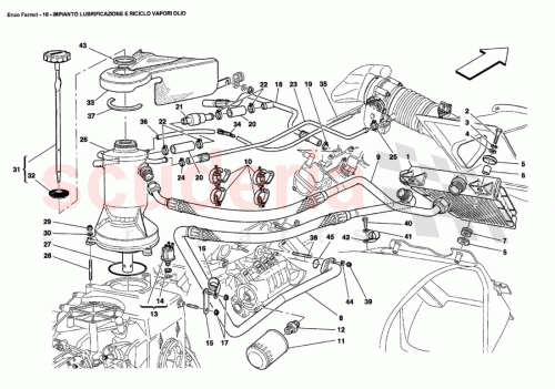 Part Diagram for Ferrari 194910