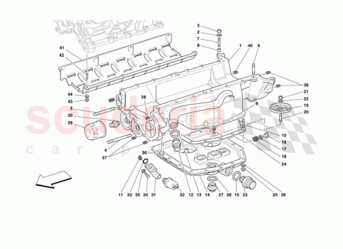 Part Diagram for Ferrari 153423