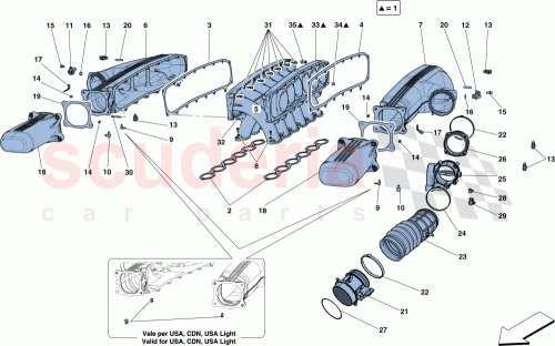 Part Diagram for Ferrari 283689