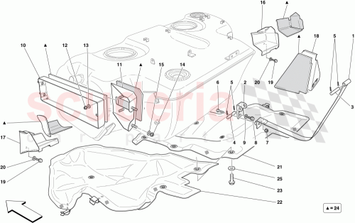 Part Diagram for Ferrari 224513