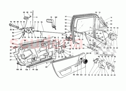 Part Diagram for Ferrari 61775600