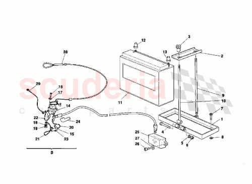 Part Diagram for Ferrari 164754