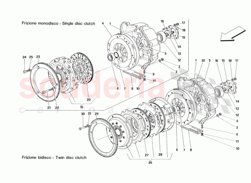 Part Diagram for Ferrari 142989