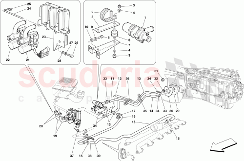 Part Diagram for Ferrari 199506