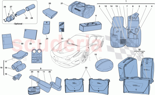 Part Diagram for Ferrari 85314400