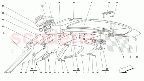 Part Diagram for Ferrari 63754400