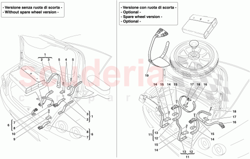Part Diagram for Ferrari 67626800