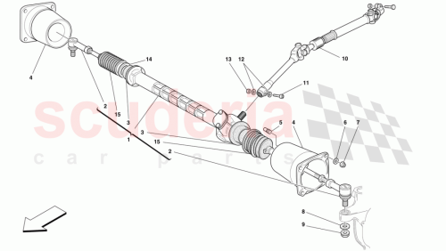 Part Diagram for Ferrari 170756