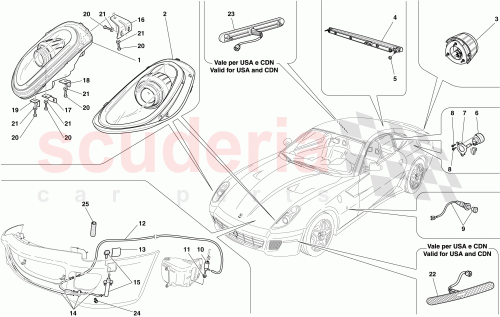 Part Diagram for Ferrari 69240610