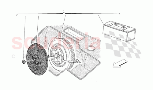 Part Diagram for Ferrari 95990132
