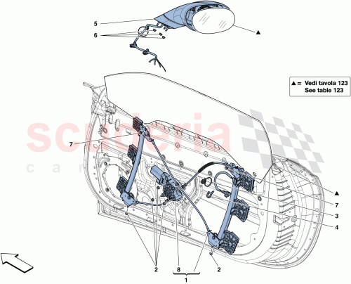 Part Diagram for Ferrari 85932010